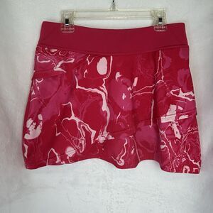 Fila Women's Tier Skirt size Small Pickleball Tennis Skort in Pink Marble